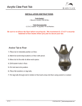 Barclay Products TKADTR60-WBN3 Installation Guide