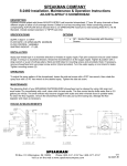 Speakman S-2460 Installation Guide