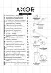 Hansgrohe 42734000 Instructions / Assembly