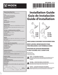 MOEN TS31704 Installation Guide