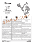 Pfister 808-CB0C Installation Guide