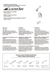 Glacier Bay 873-6827H2 Installation Guide