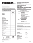 Peerless P188775-BN Installation Guide