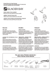 Glacier Bay 874-5104 Installation Guide