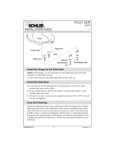 KOHLER K-4731-SC-0 Installation Guide