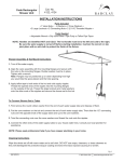 Barclay Products 4124-CP Installation Guide