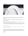 KOHLER K-4761-BN-DAW Use and Care Manual