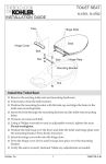 KOHLER K-4761-BN-DAW Installation Guide