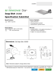 Symmons 353SD Instructions / Assembly