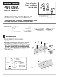 American Standard T028.900.295 Installation Guide