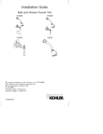 KOHLER K-6812-PB Installation Guide