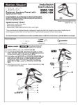 American Standard 2000.100.002 Installation Guide