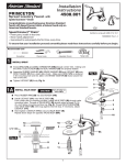 American Standard 4508.801.002 Installation Guide