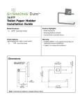 Symmons 363TP-STN Installation Guide