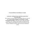 Deco Mirror 6248 Installation Guide
