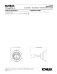 KOHLER K-10599-2BZ Installation Guide