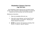 Elizabethan Classics DITAPORB Instructions / Assembly