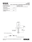 KOHLER K-10573-2BZ Installation Guide