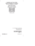 STERLING 71110116-96 Installation Guide