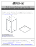 DreamLine DL-6714-01CL Installation Guide