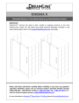 DreamLine DL-6619C-08CL Installation Guide