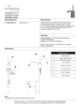 Symmons CDSLS0142-12 Installation Guide