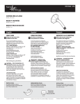 MOEN S143 Installation Guide