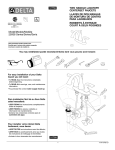 Delta 25938LF-SS Installation Guide