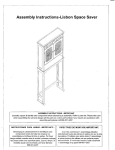 Elegant Home Fashions HD17008 Instructions / Assembly
