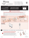 Pfister F-048-PDYY Installation Guide