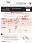 Pfister F-042-PDCC Installation Guide
