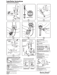 American Standard 7765SF Installation Guide