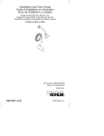 KOHLER K-T8226-4-CP Installation Guide