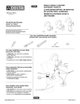 Delta 553LF-RB Installation Guide