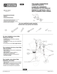 Delta 3553LF Installation Guide