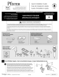 Pfister F-046-SYKK Installation Guide
