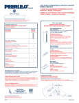 Peerless P299196LF Installation Guide