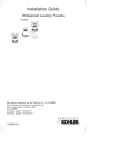 KOHLER K-13132-3A-BN Installation Guide
