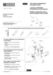 Delta 35730LF-SS Installation Guide