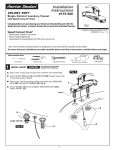 American Standard 2175.502.295 Installation Guide