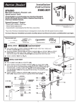 American Standard 2590.801.002 Installation Guide