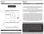 KRAUS C-KCV-150-14601CH Installation Guide