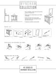 Wyndham Collection WCV800036SWHCMD2WMXX Installation Guide