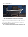 KOHLER K-2804-P5-55 Use and Care Manual