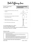Dale Tiffany 8655/551 Instructions / Assembly