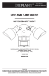 Defiant DF-5596-BZ-A Instructions / Assembly