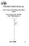 Hampton Bay 284588 Instructions / Assembly