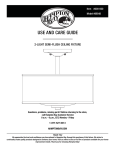 Hampton Bay 89548 Installation Guide