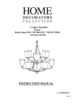 Home Decorators Collection 27189 Installation Guide
