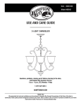 Hampton Bay 89545 Installation Guide